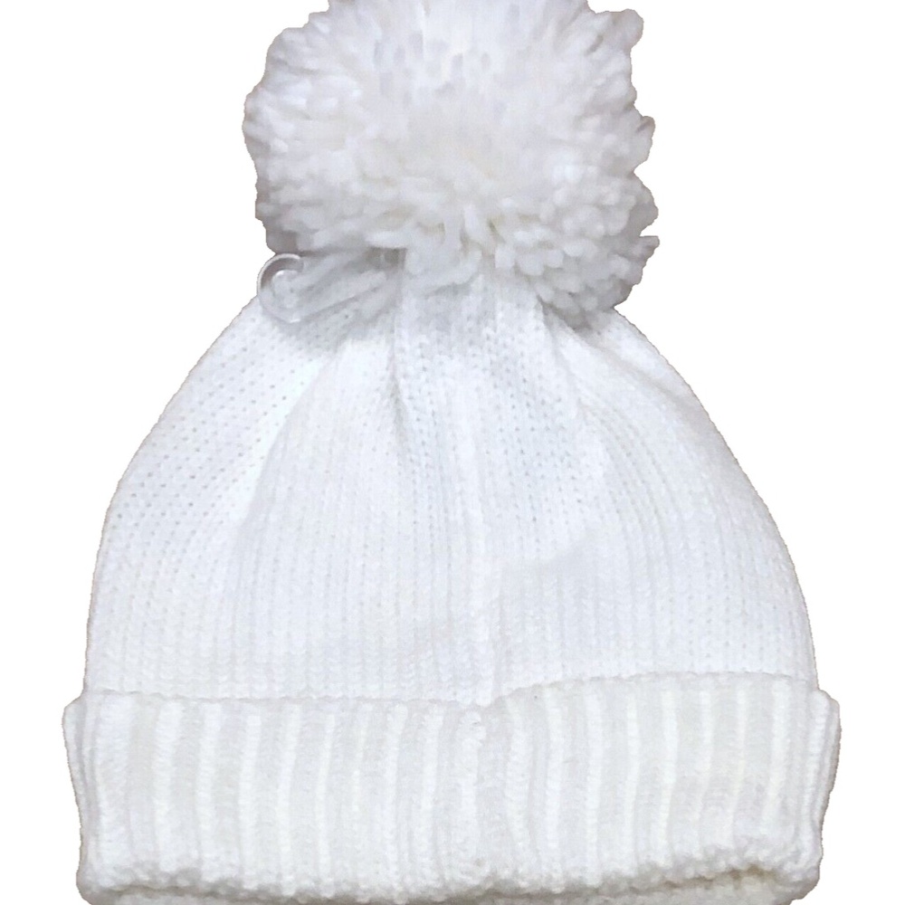 (NWT) Charter Club Women's White Festive Sequined Mixed Baubles Beanie OSFM - Picture 6 of 7